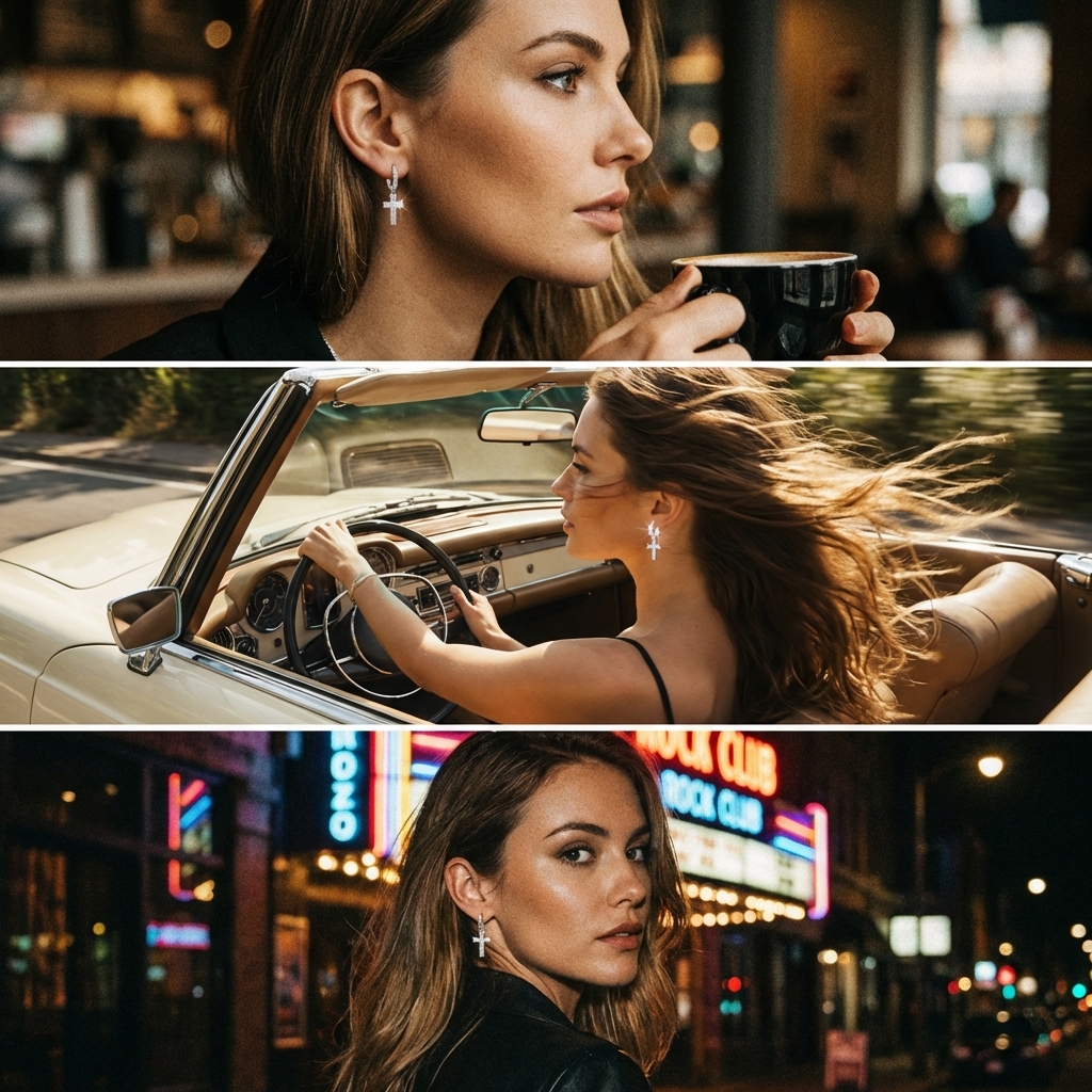 Brilliant CZ Cross Drop Earrin – обзор и цена Women Accessories Meaning