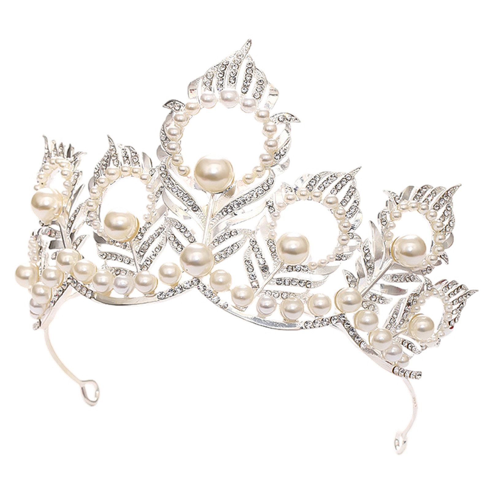 Pearl Crown Headpiece With Pea – обзор и цена Women Accessories For Wedding