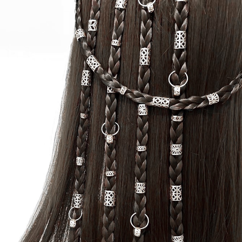 80pcs Alloy Dreadlock Hair Bea – обзор и цена Women Accessories Combo Gift